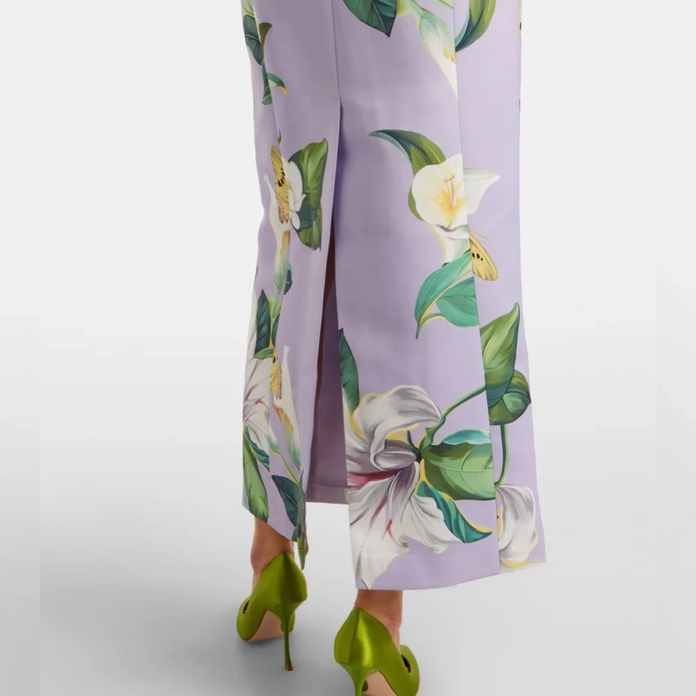LEO LIN
Lucinda floral puff-sleeve maxi dress - Picture 7 of 9
